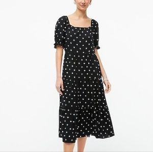 ✨️NEW✨️ J. Crew Black & White Polka Dot Dress